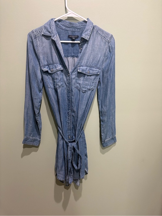 American Eagle Outfitters Dresses & Skirts - American Eagle Outfitters light blue denim shirt dress